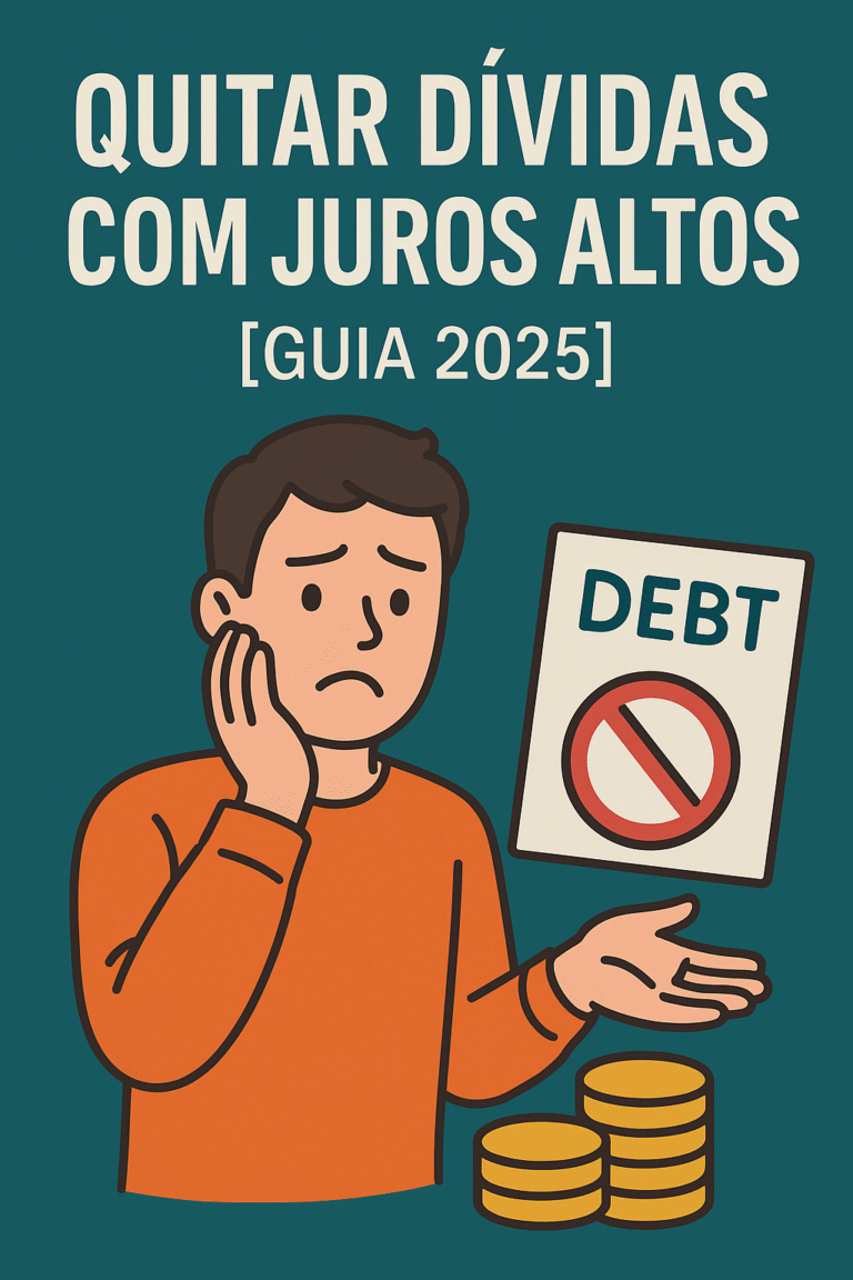 Como Quitar Dívidas com Juros Altos e Parar de Perder Dinheiro